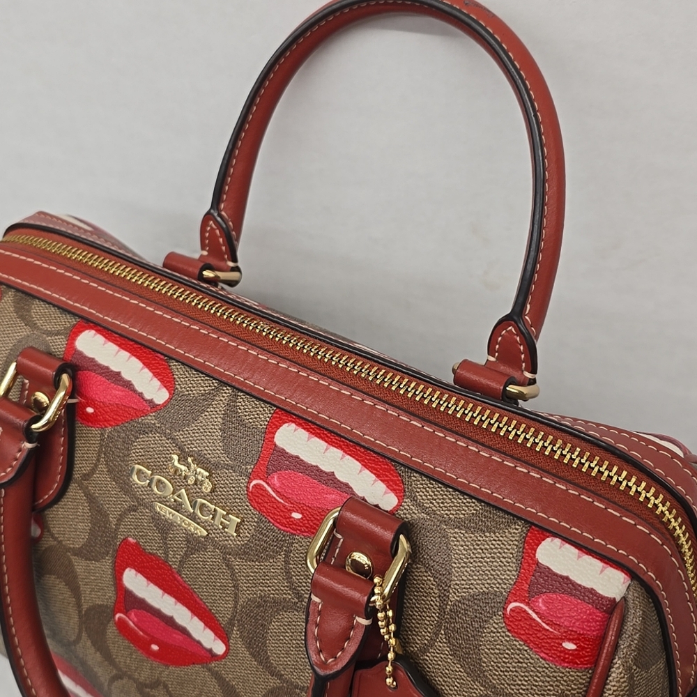 FINAL MARKDOWN❣️NEW Coach X Tom Wesselmann Rowan Med. Satchel/Crossbody Bag - Picture 4 of 12